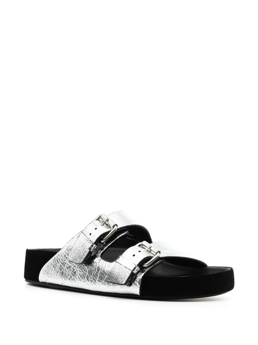 Lennyo leather slides - 2