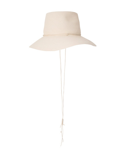 Zimmermann GLAZED STRAW COLLAPSIBLE HAT outlook