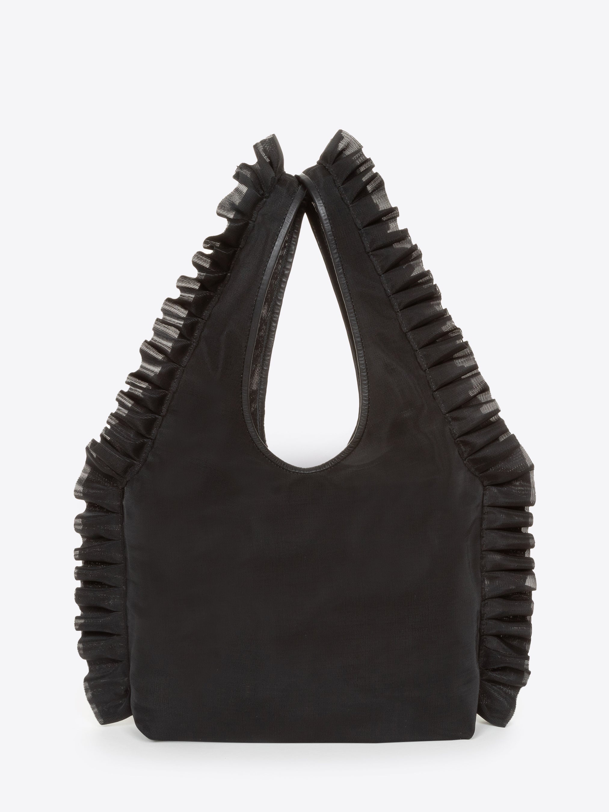 RUFFLED TOTE BAG - 2