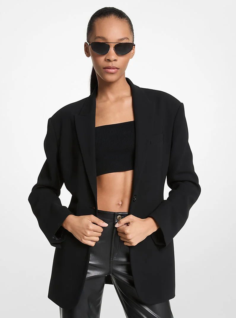 Crepe Blazer - 1