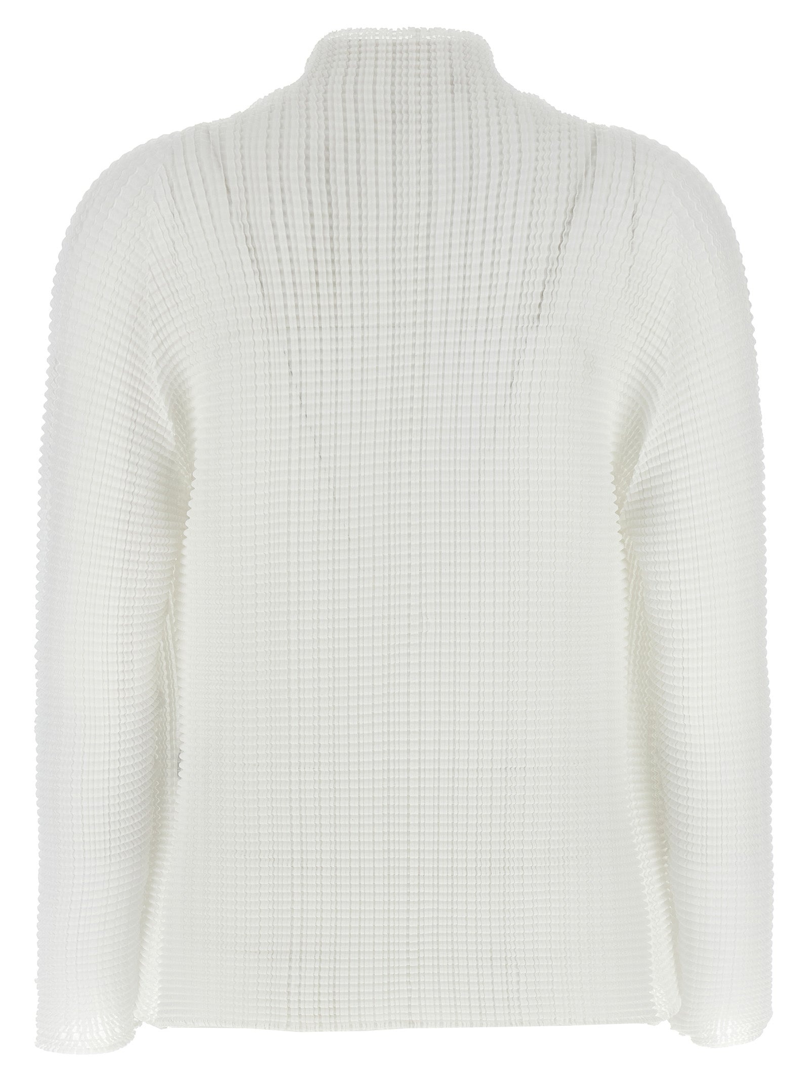 Issey Miyake Women 'Wooly Pleats-56' Cardigan - 2