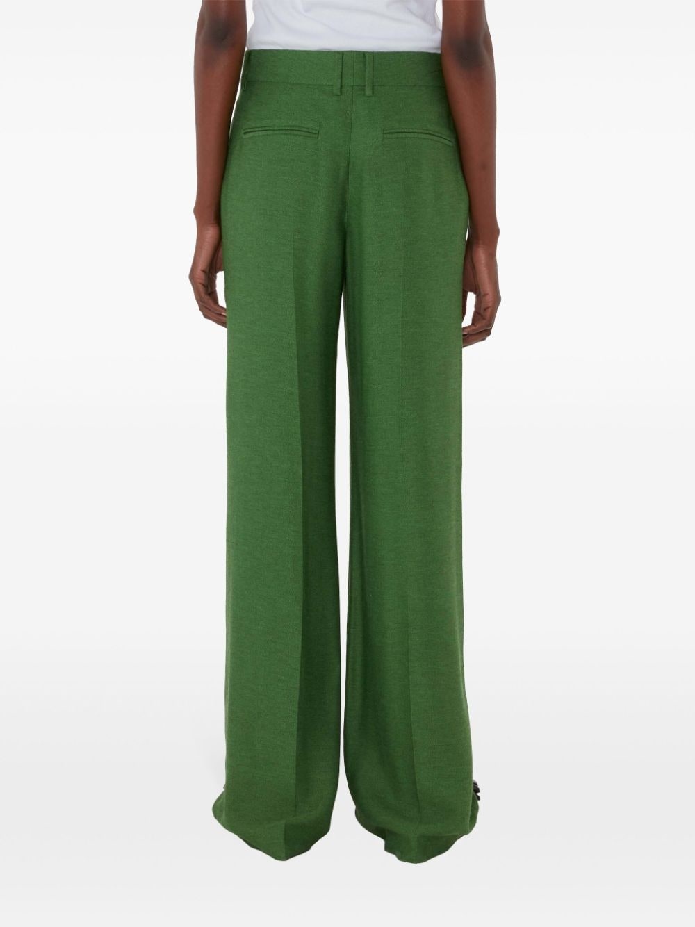 mid-rise tailored trousers - 4