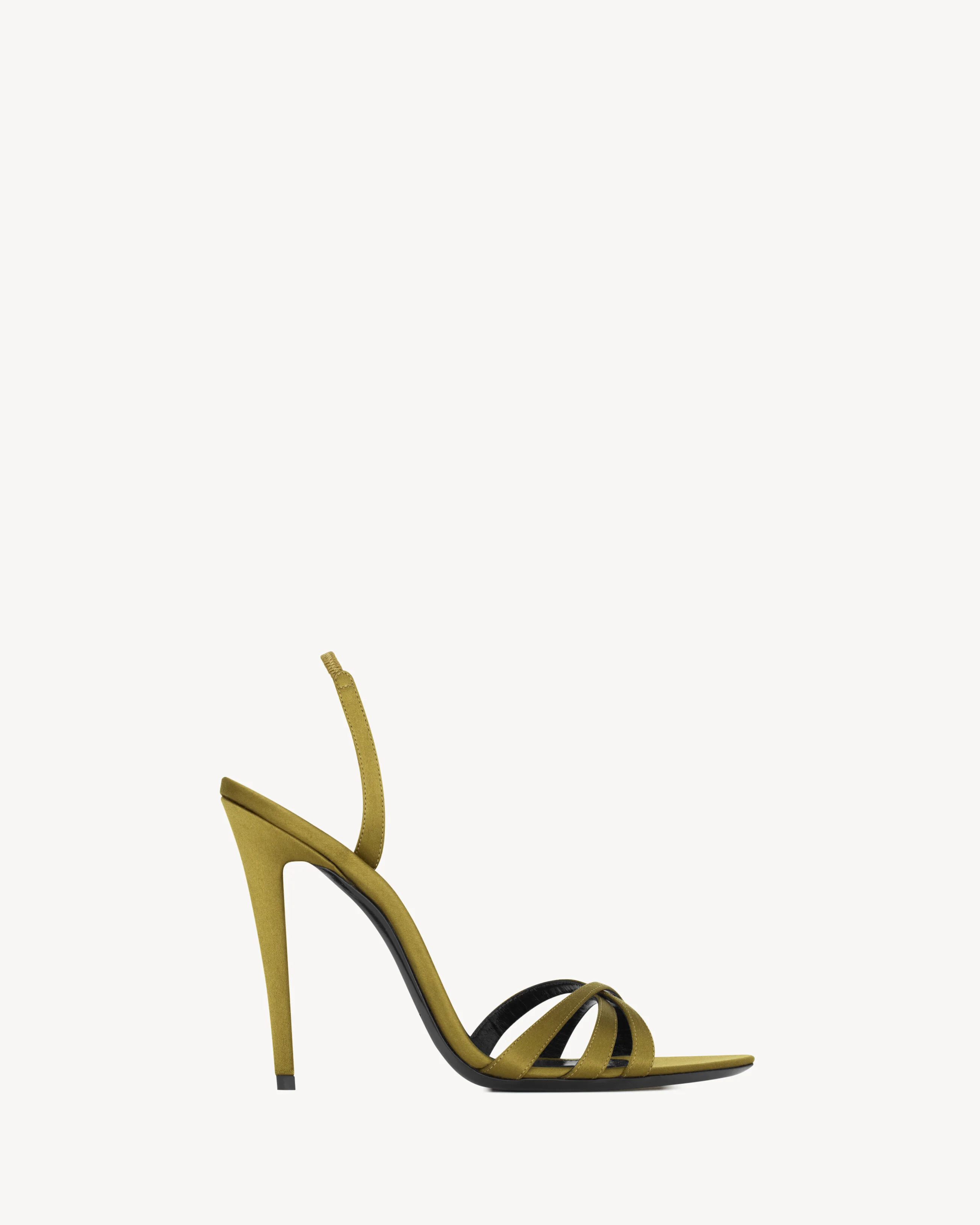 KATE SANDALS IN SATIN CREPE - 1