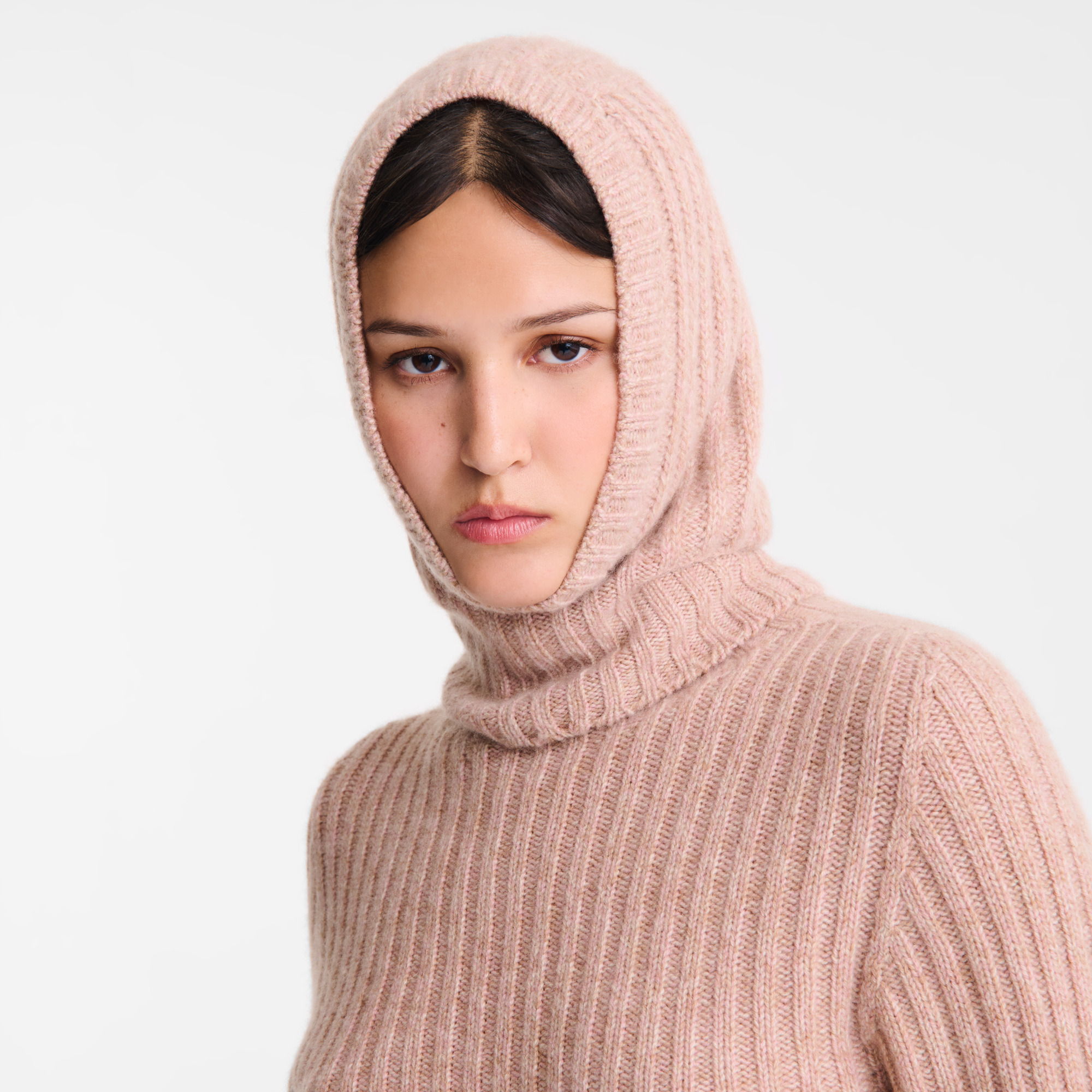 Balaclava Pink Tea - Knit - 2