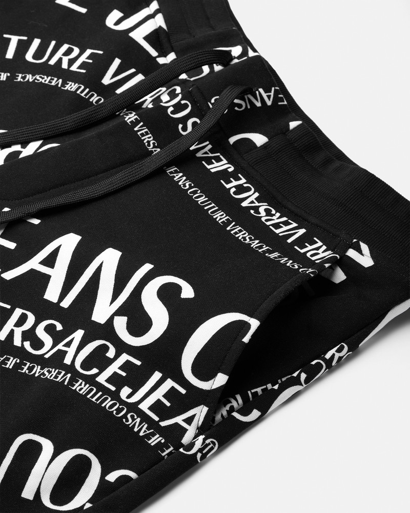 VERSACE JEANS COUTURE Printed Cotton-Jersey Bermuda Shorts outlook