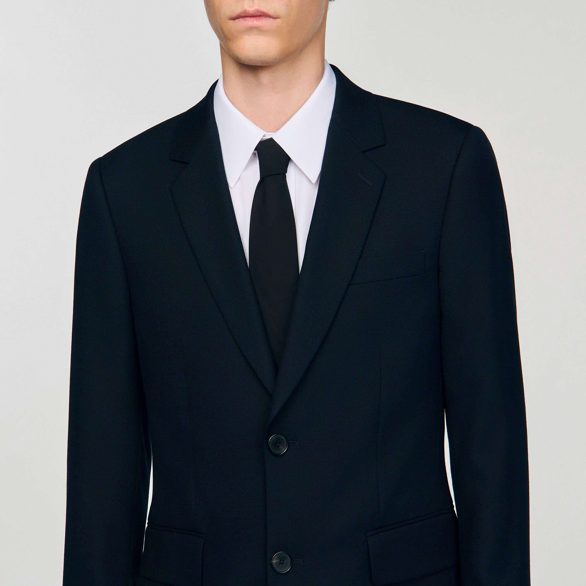 WOOL SUIT JACKET - 3