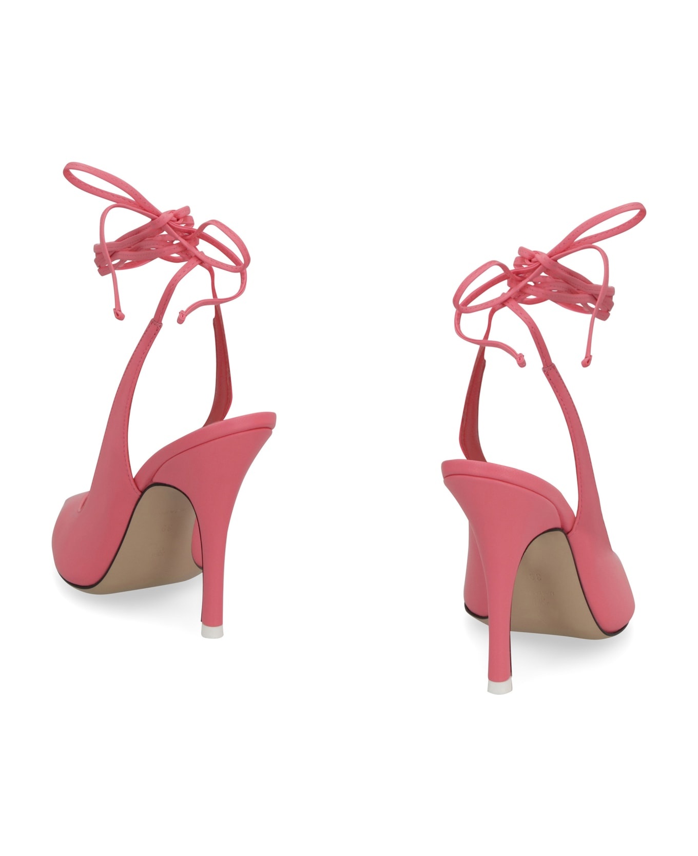 Venus Leather Slingback Pumps - 4