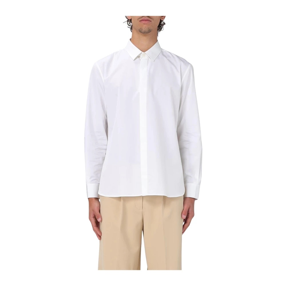 BLACK POPLIN SHIRT ELEGANT STYLE - 1