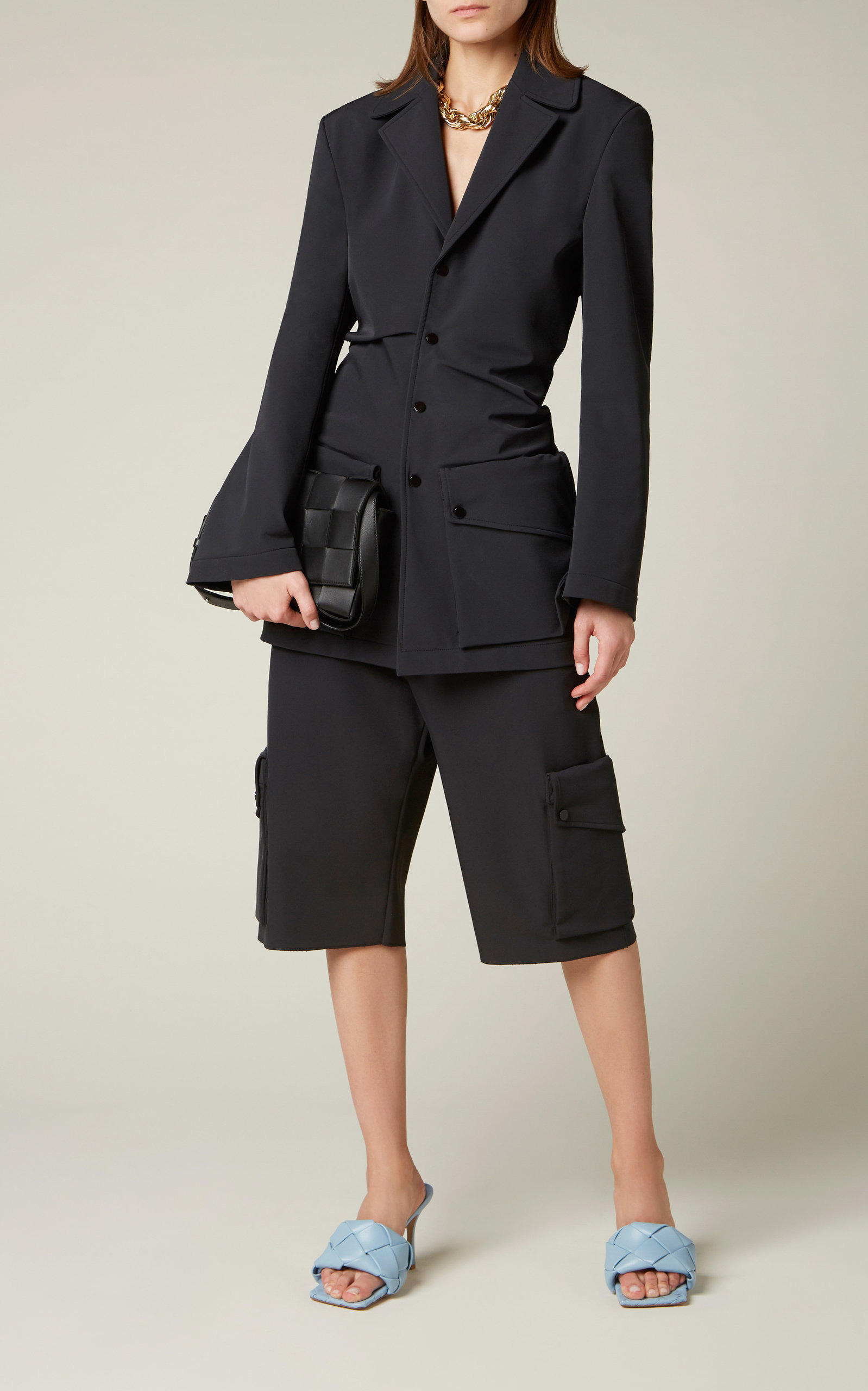 Tech-Gabardine Blazer black - 3