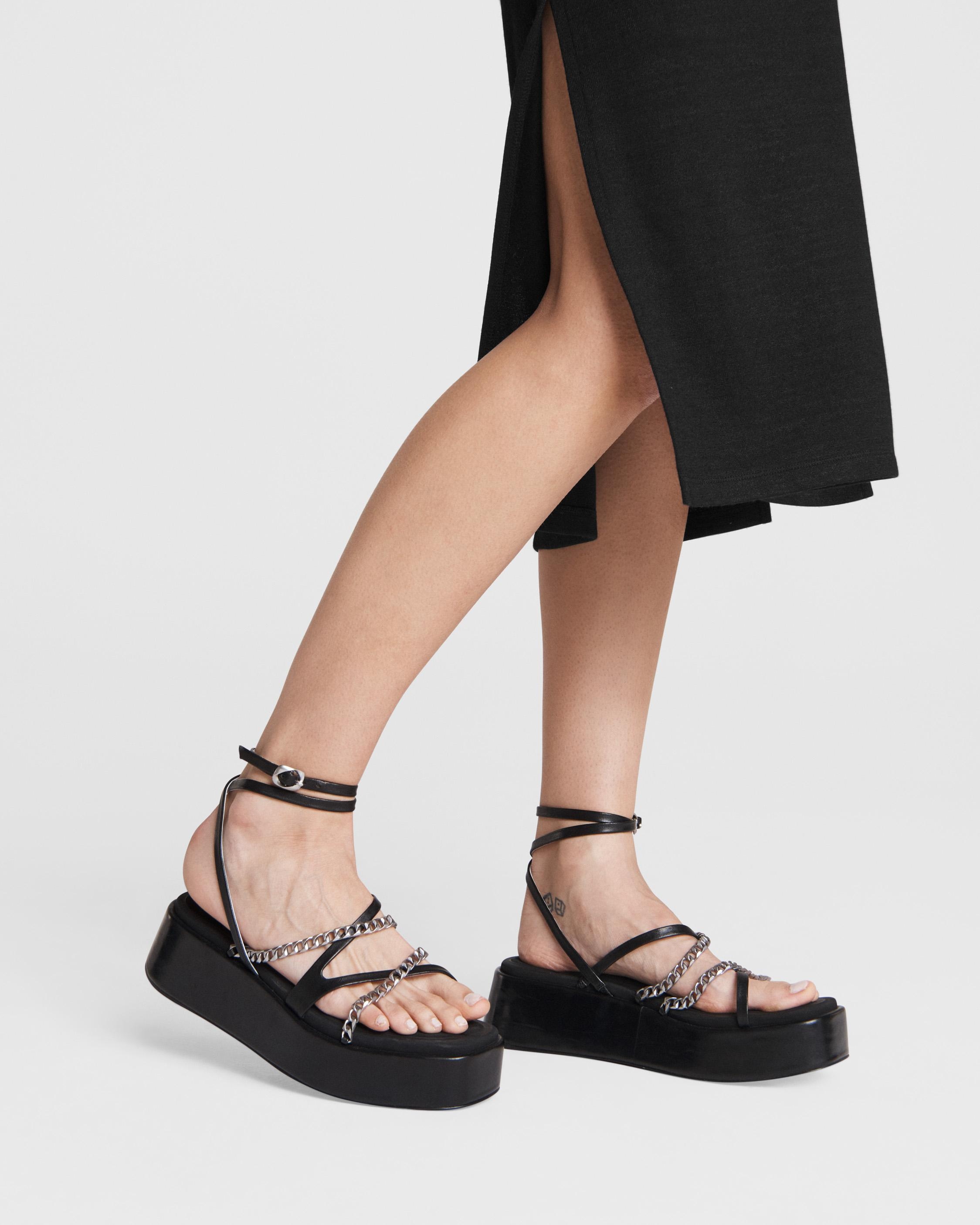 Logan Sandal - Leather
Platform Sandal - 2