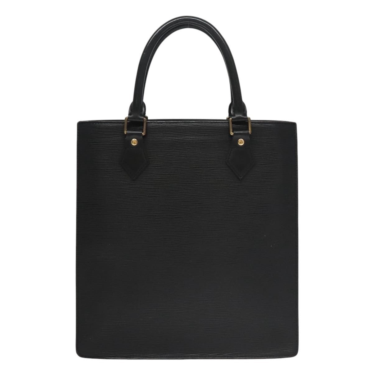 LOUIS VUITTON Epi Sac Plat PM Hand Bag Black M58658 - 2