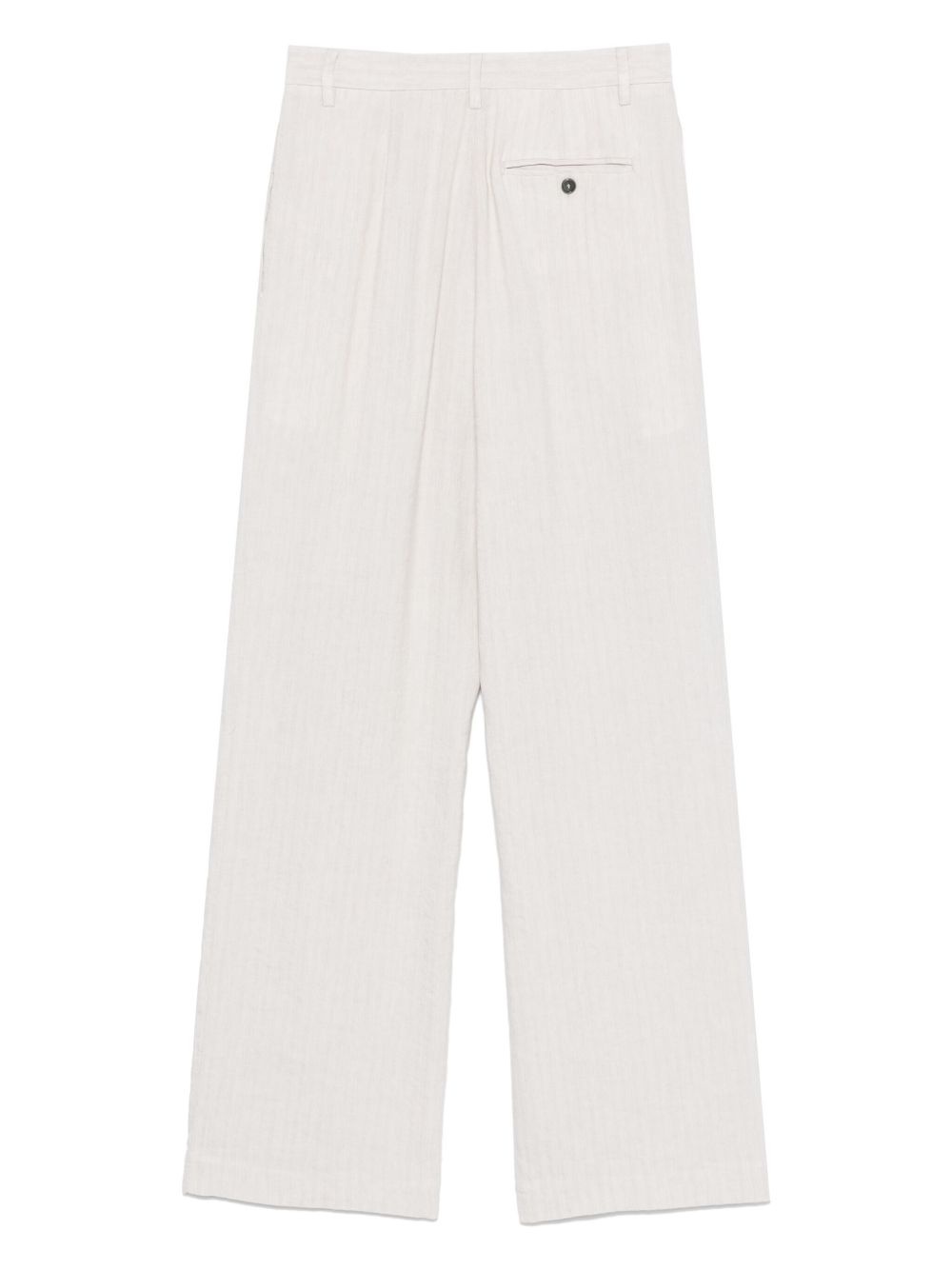 herringbone trousers - 2