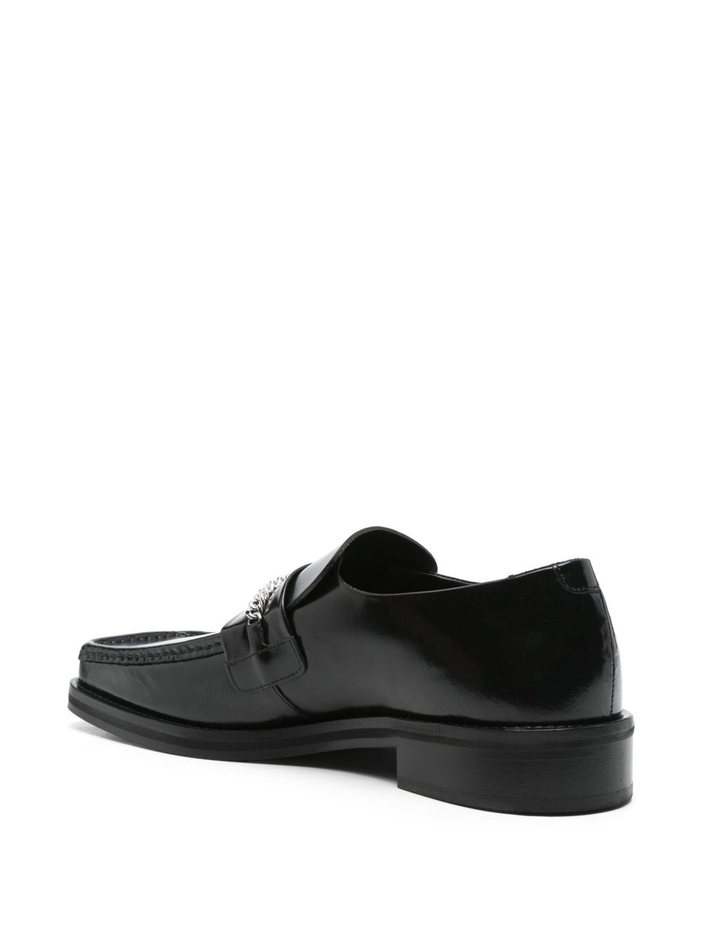square-toe loafers - 3