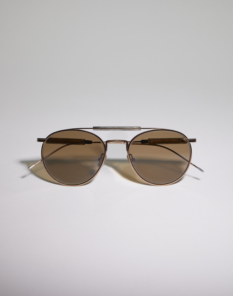 Sartorial Sunset titanium sunglasses 1