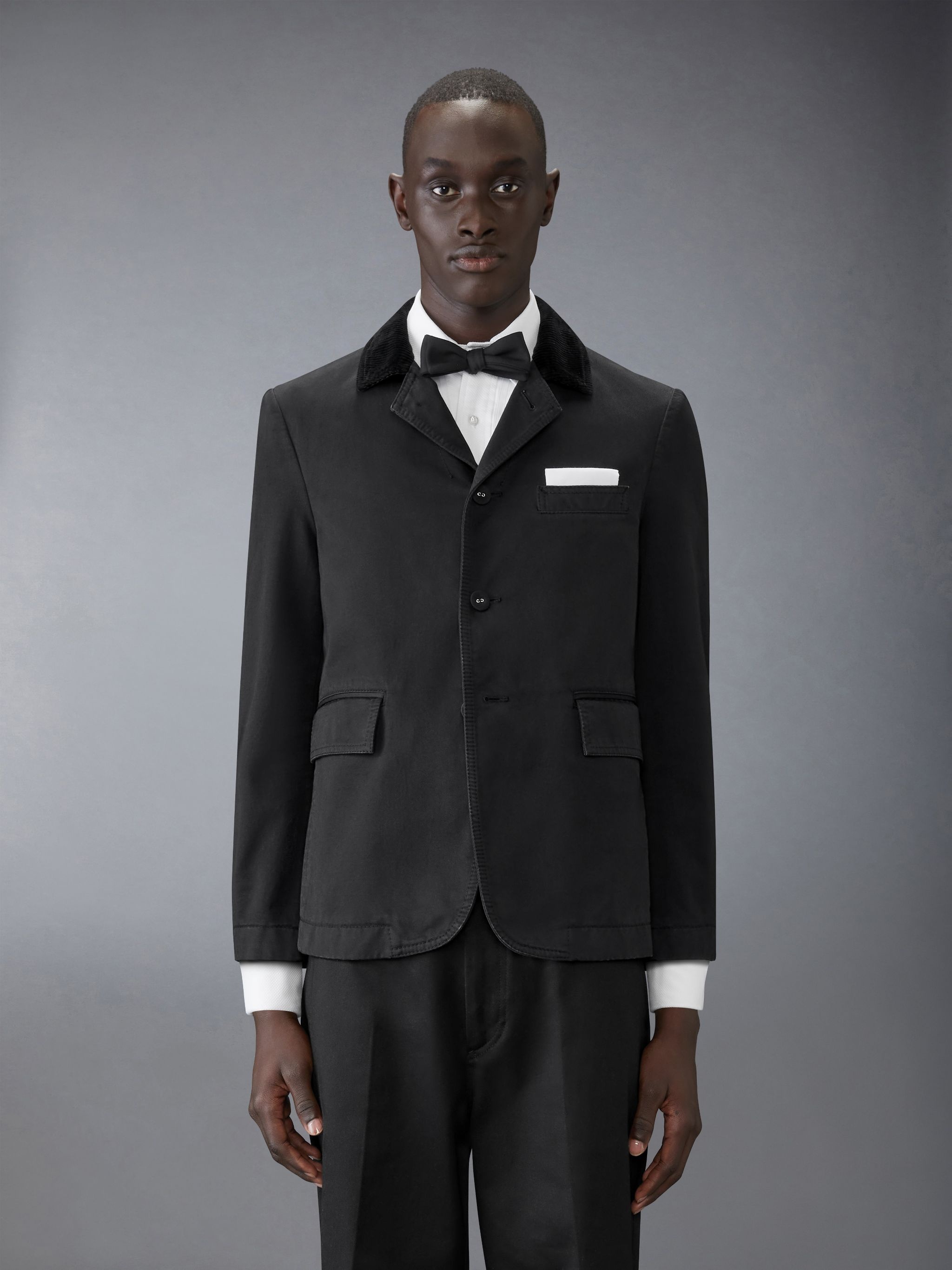 Cotton Twill Cutaway Jacket - 1