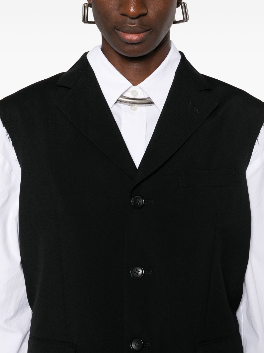 detachable-sleeves blazer - 6