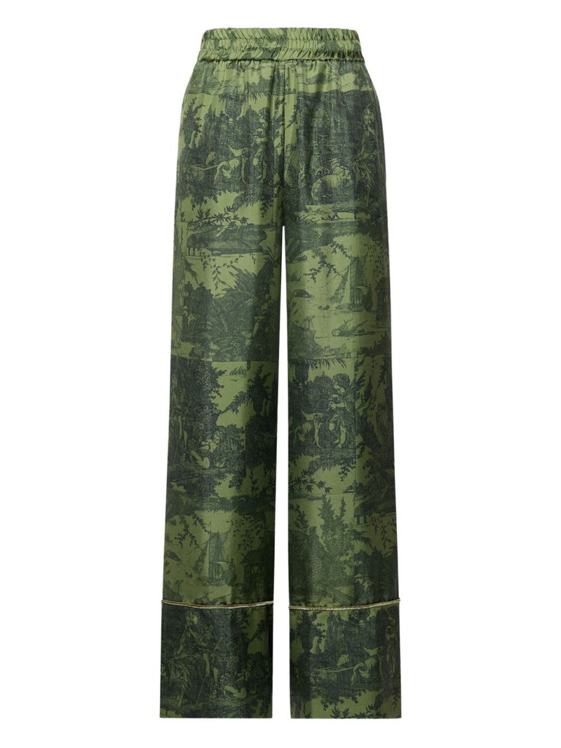 landscape-pattern trousers 1