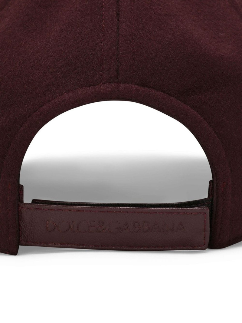 Dolce & Gabbana logo-patch tonal cap outlook