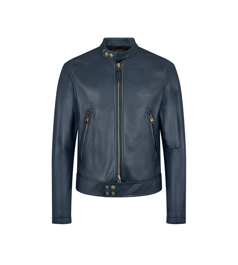 GRAIN LEATHER CAFE RACER 1