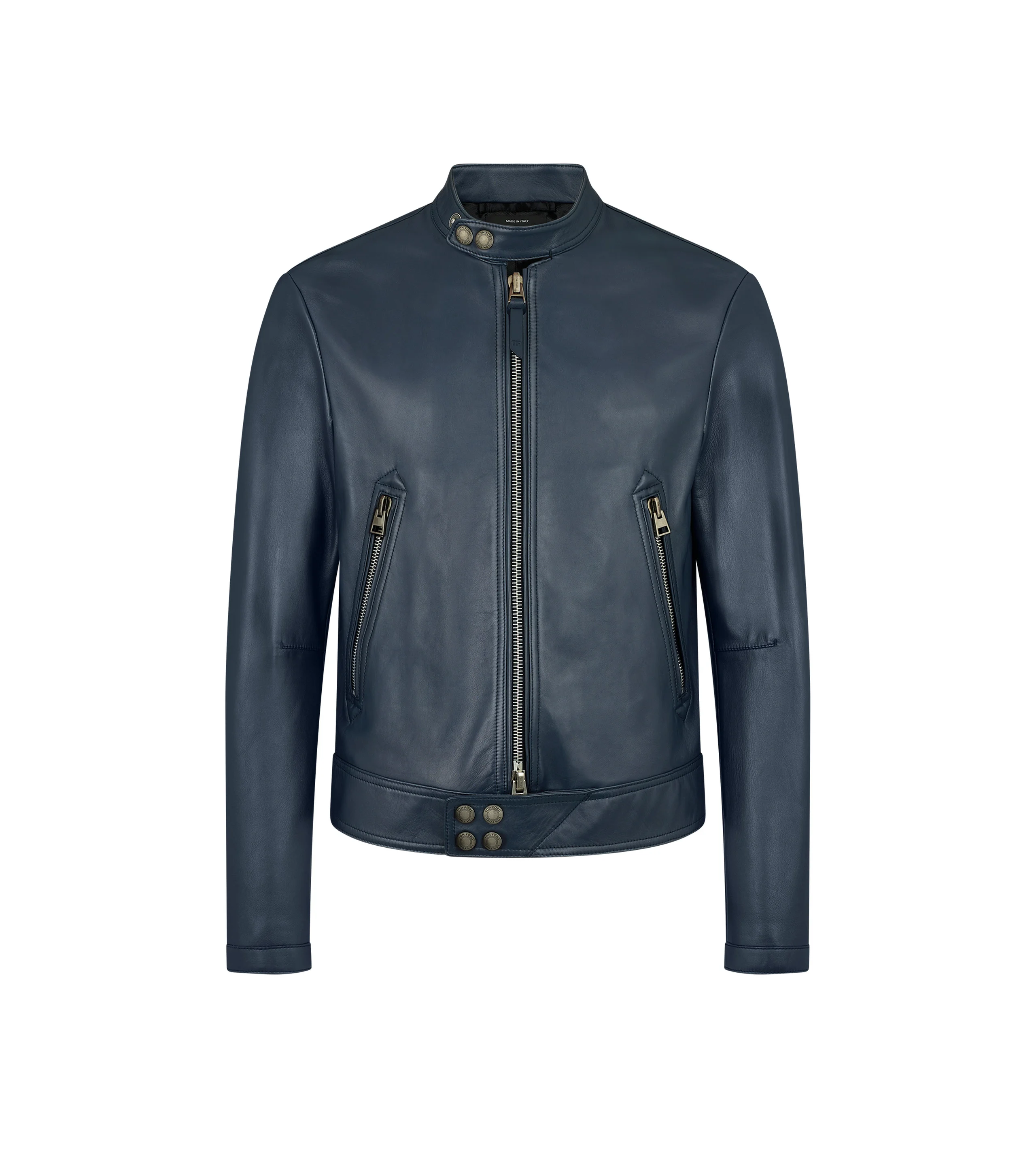 GRAIN LEATHER CAFE RACER - 1