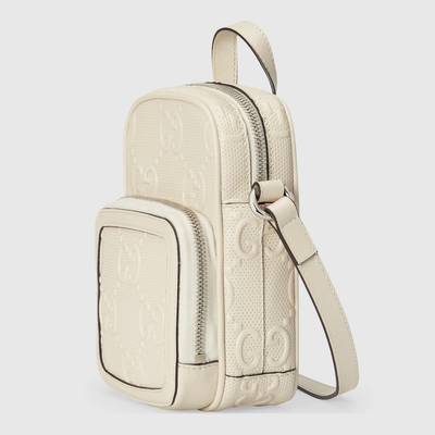 GUCCI GG embossed mini bag outlook