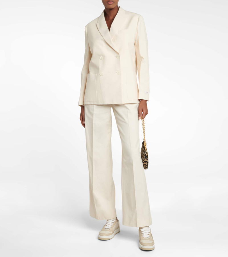 Prada Cupro high-rise wide-leg pants outlook