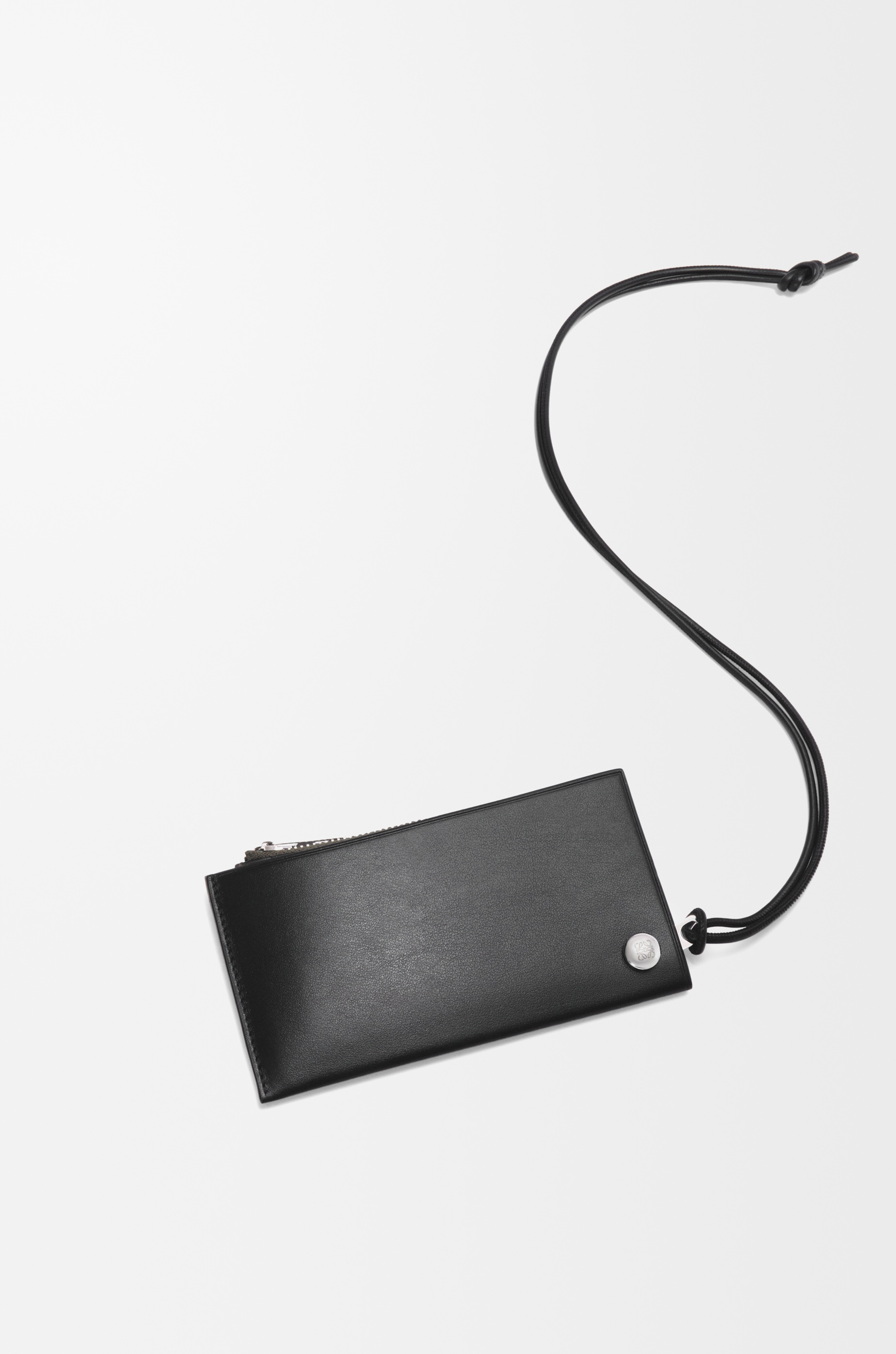 Pebble Slider coin cardholder in shiny nappa calfskin - 3