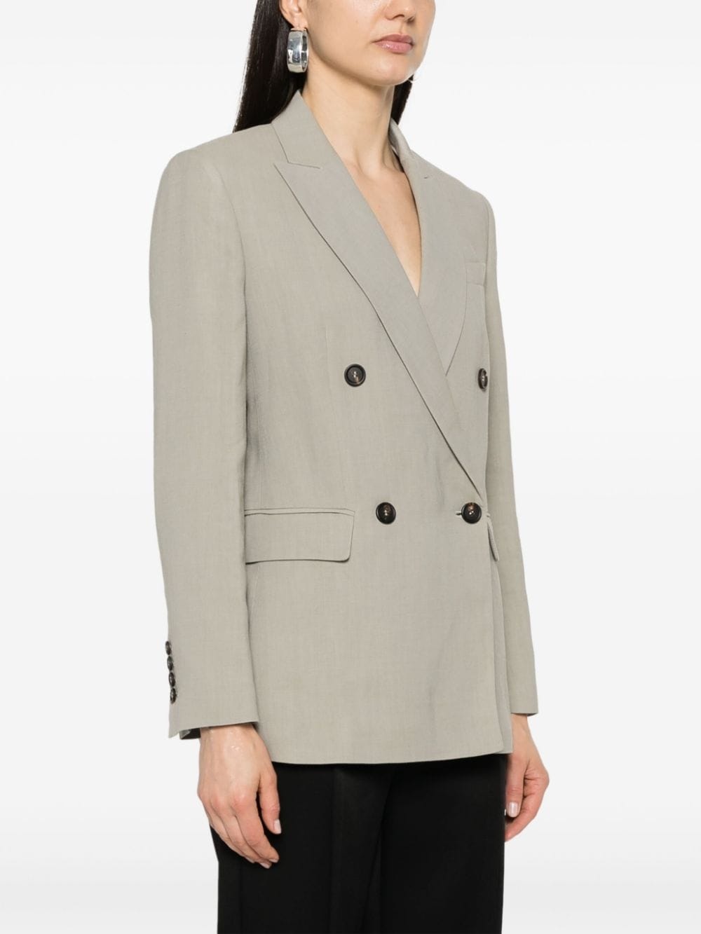 double-breasted blazer - 3