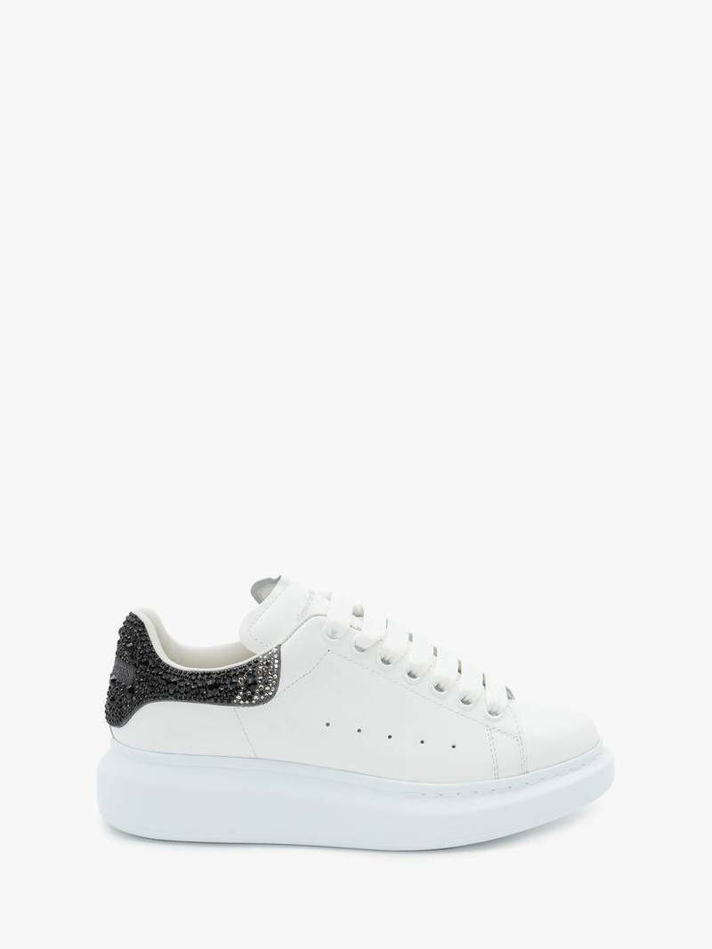 Oversized Sneaker in White/black - 1