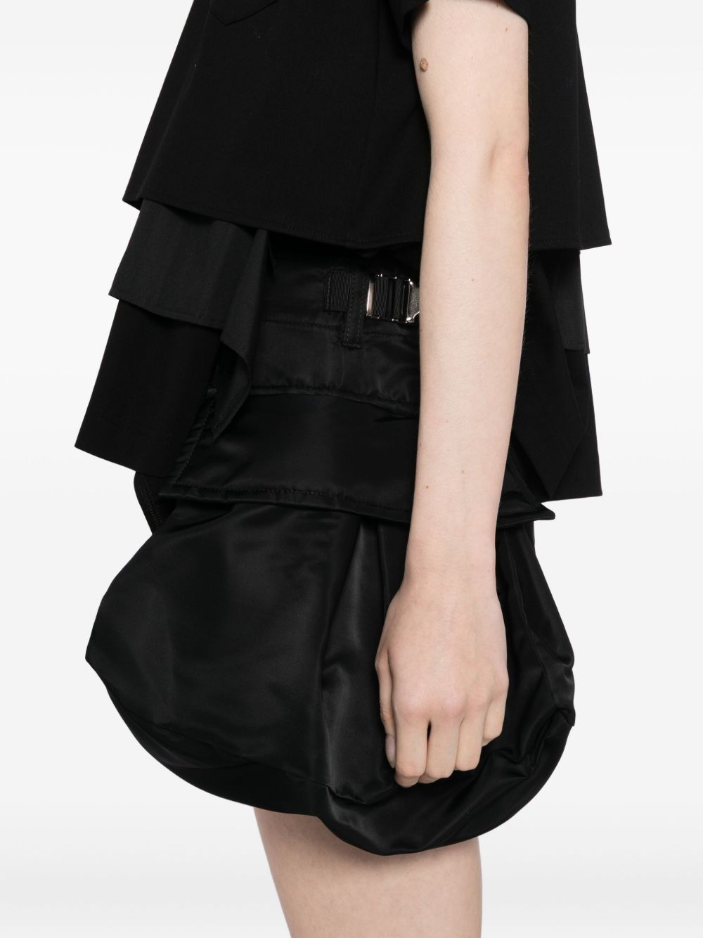 puffball-hem shorts - 5