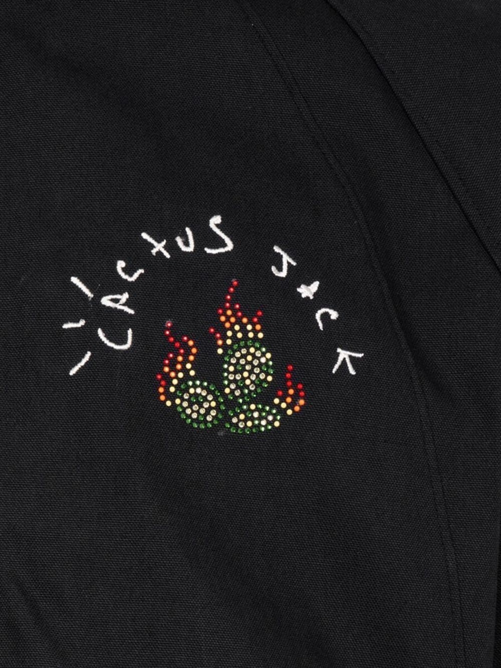 x Travis Scott graffiti print jacket - 3
