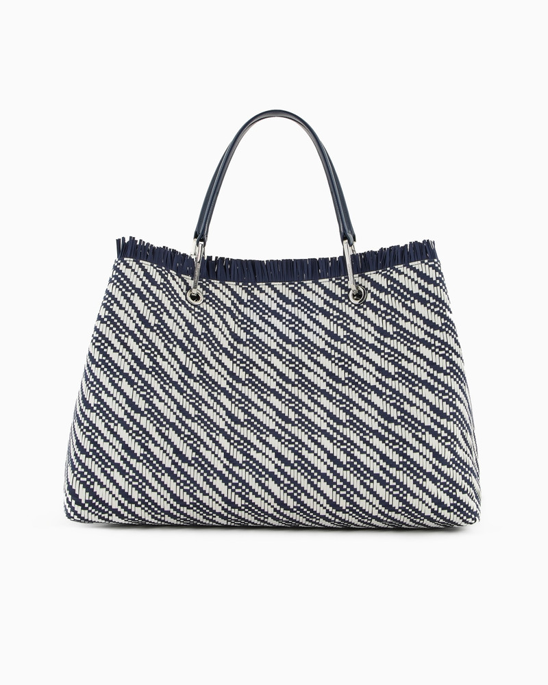 MYEA LARGE BASKETWEAVE SHOPPER 가방 3