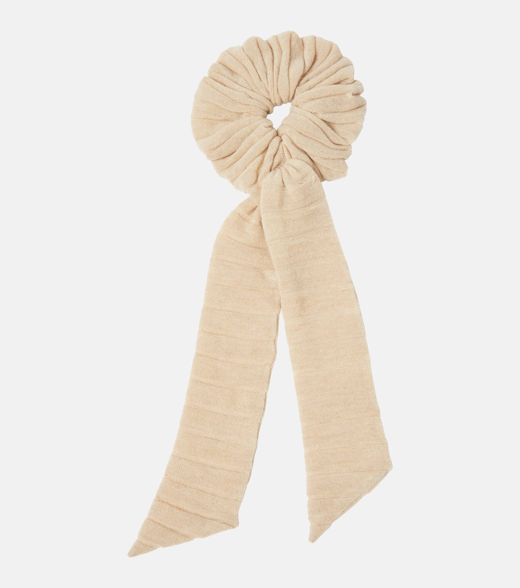 Cocooning cashmere scrunchie - 1