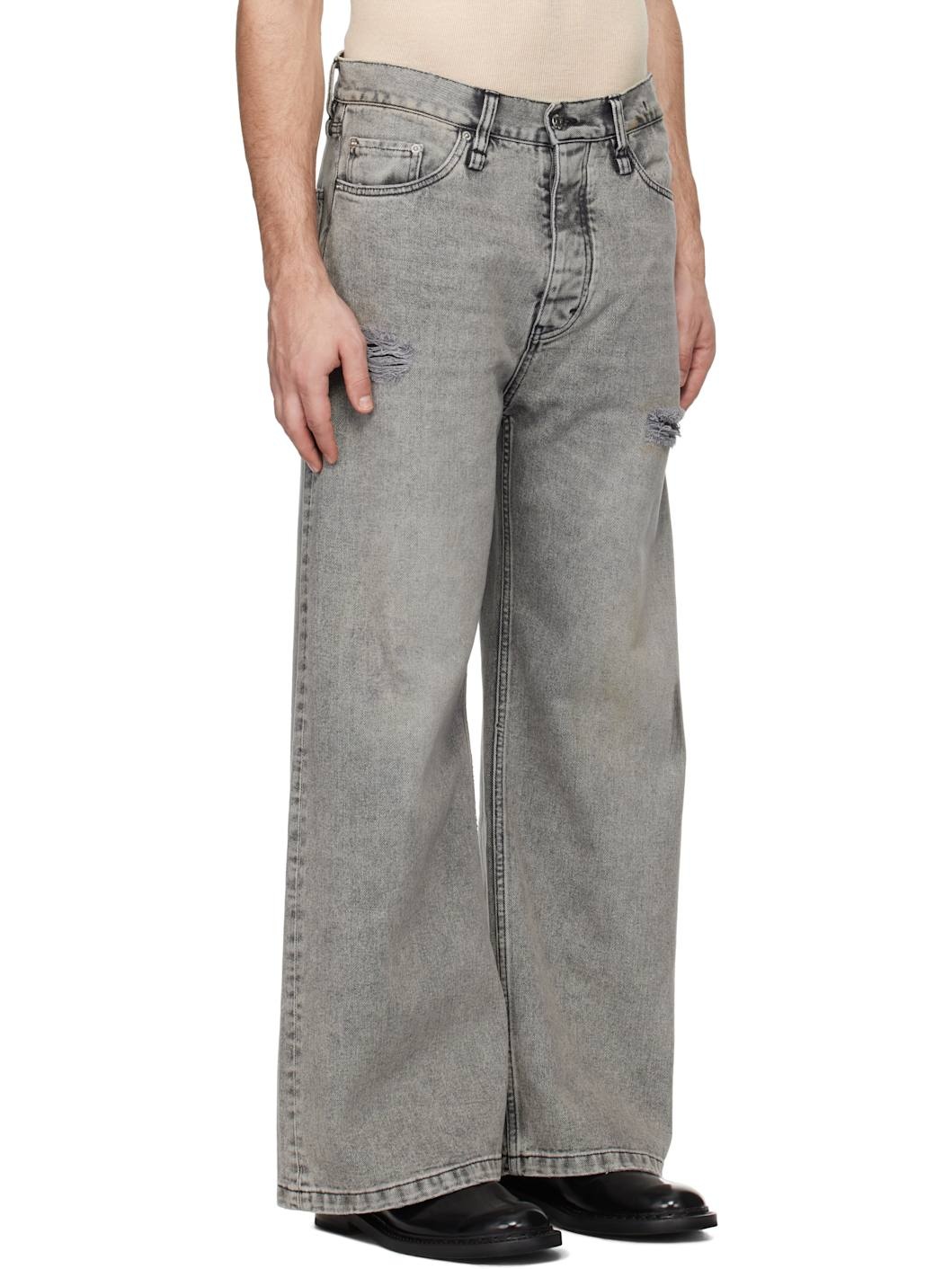 Gray Skid Jeans - 2