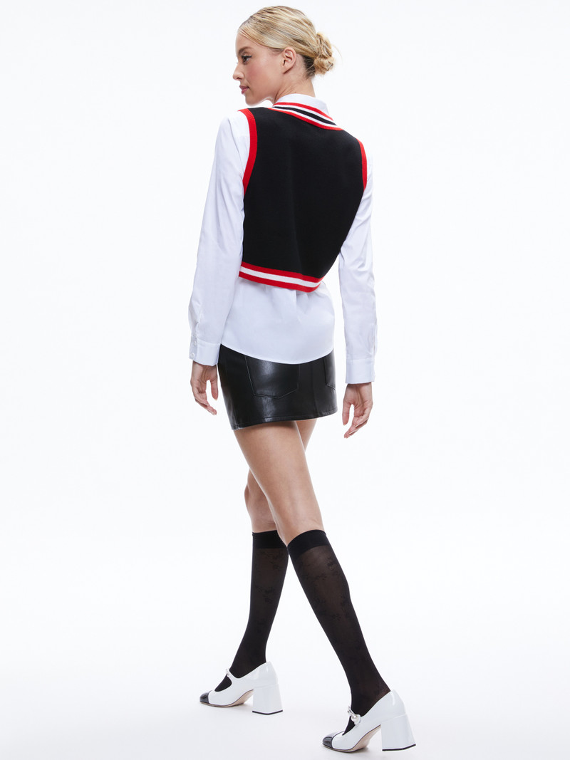 ORLY SWEATER VEST COMBINATION TOP 3