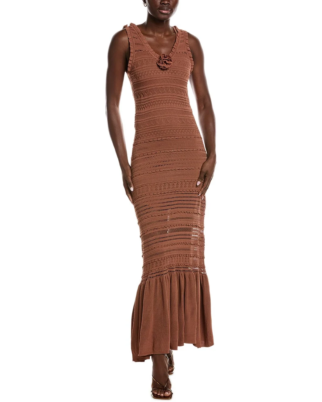 Sandro Knit Maxi Dress - 1