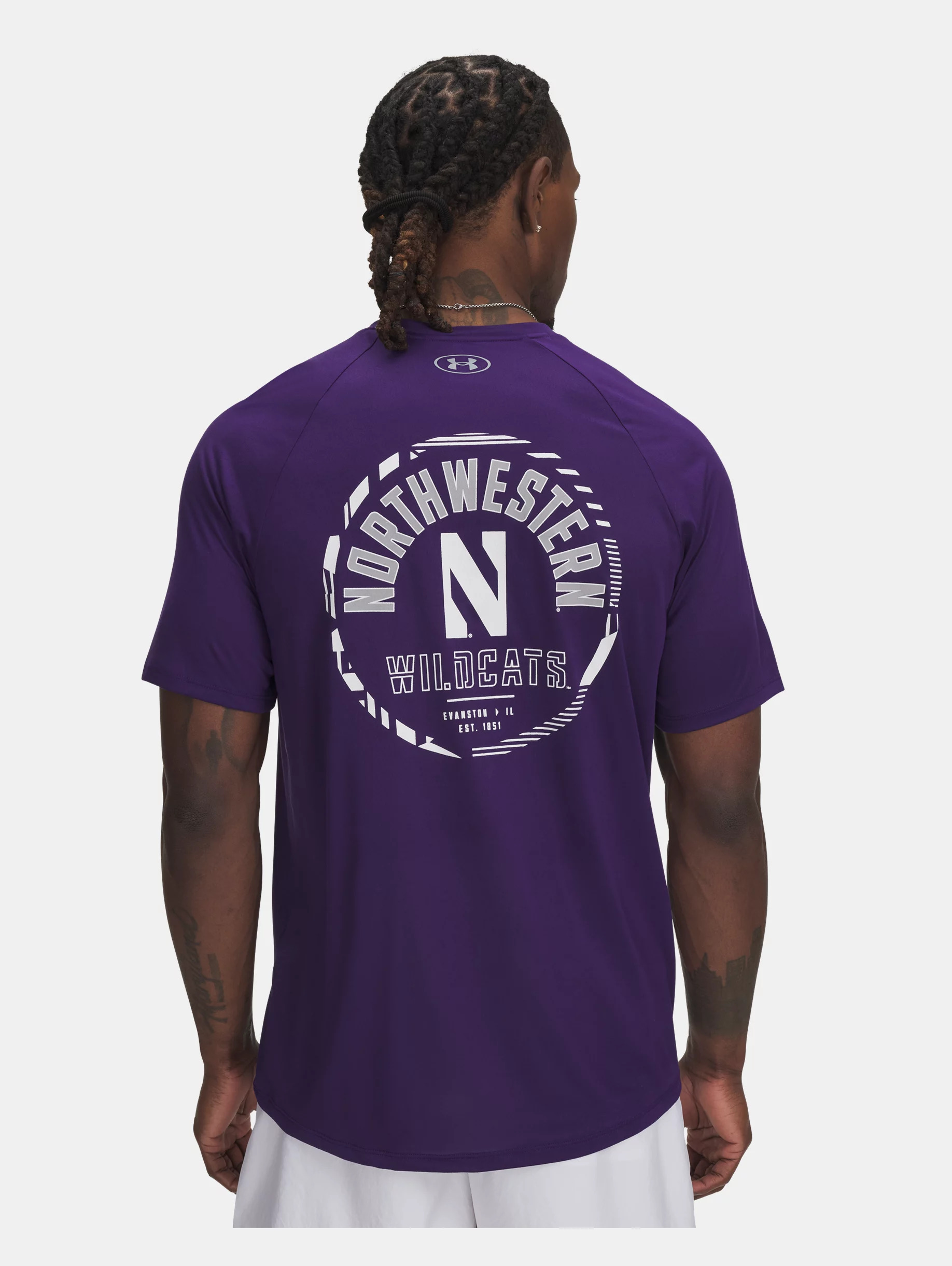 Men's UA Tech™ Collegiate Short Sleeve - 4