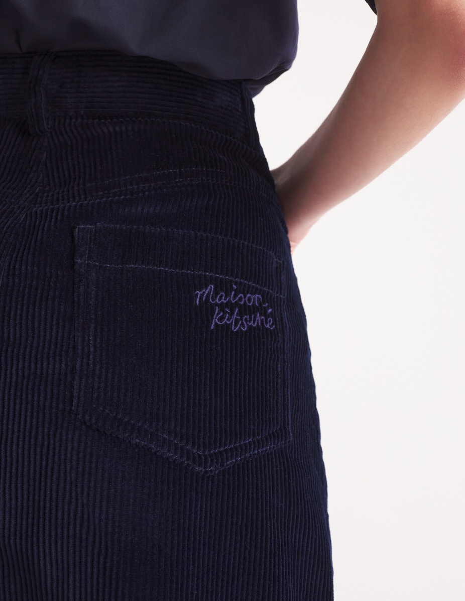 SLIT WORKWEAR SKIRT - 4