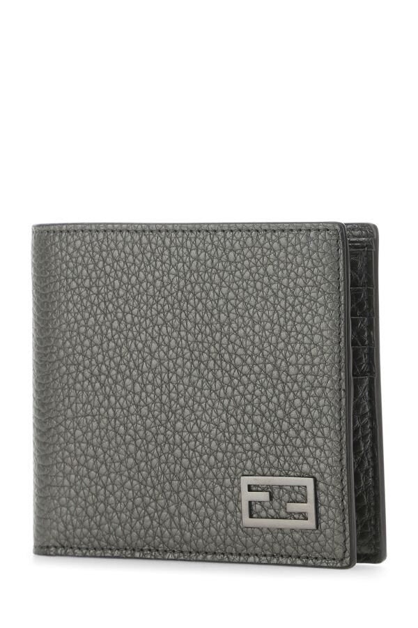 Fendi Men Lead Leather Wallet - 2