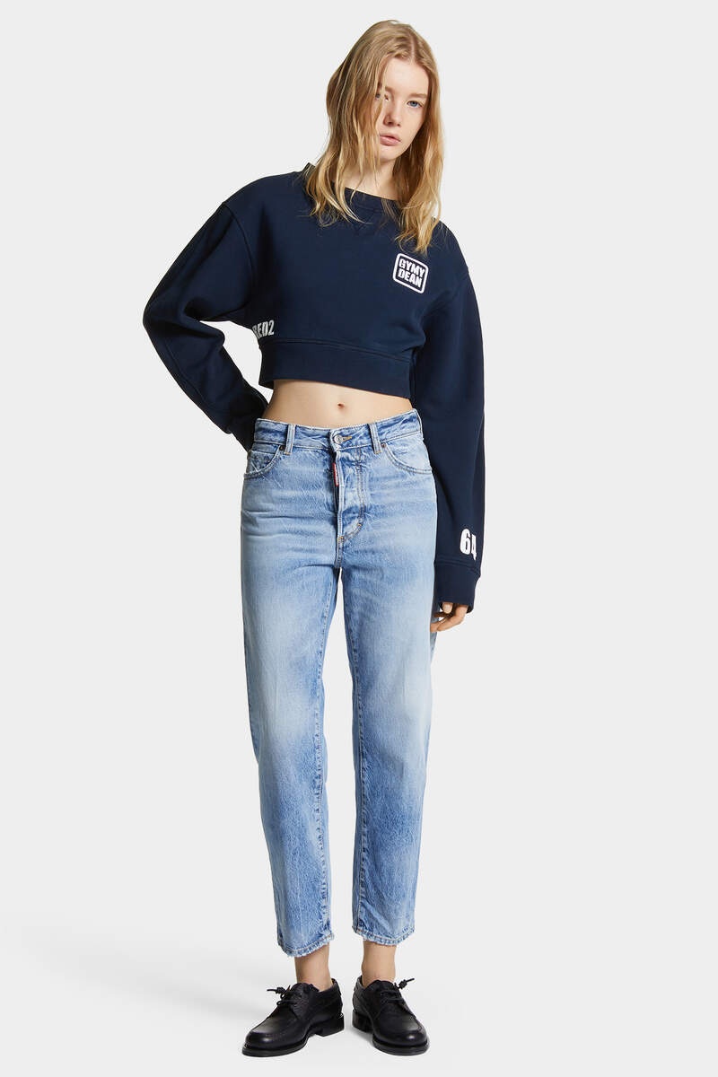 SUPERNEGATIVE DYED GYMY DEAN SWEATSHIRT - 6