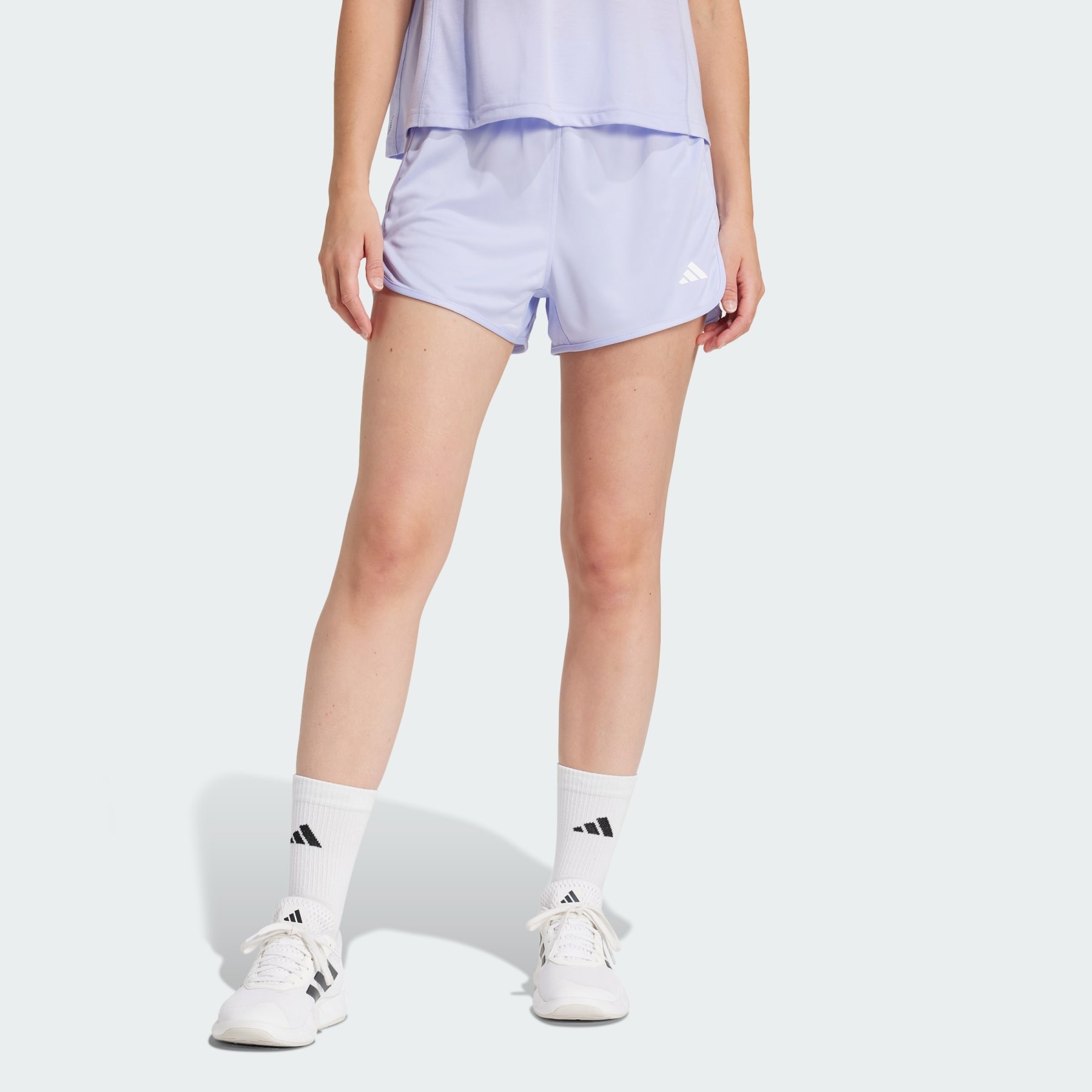 Pacer Essentials Knit High-Rise Shorts - 2