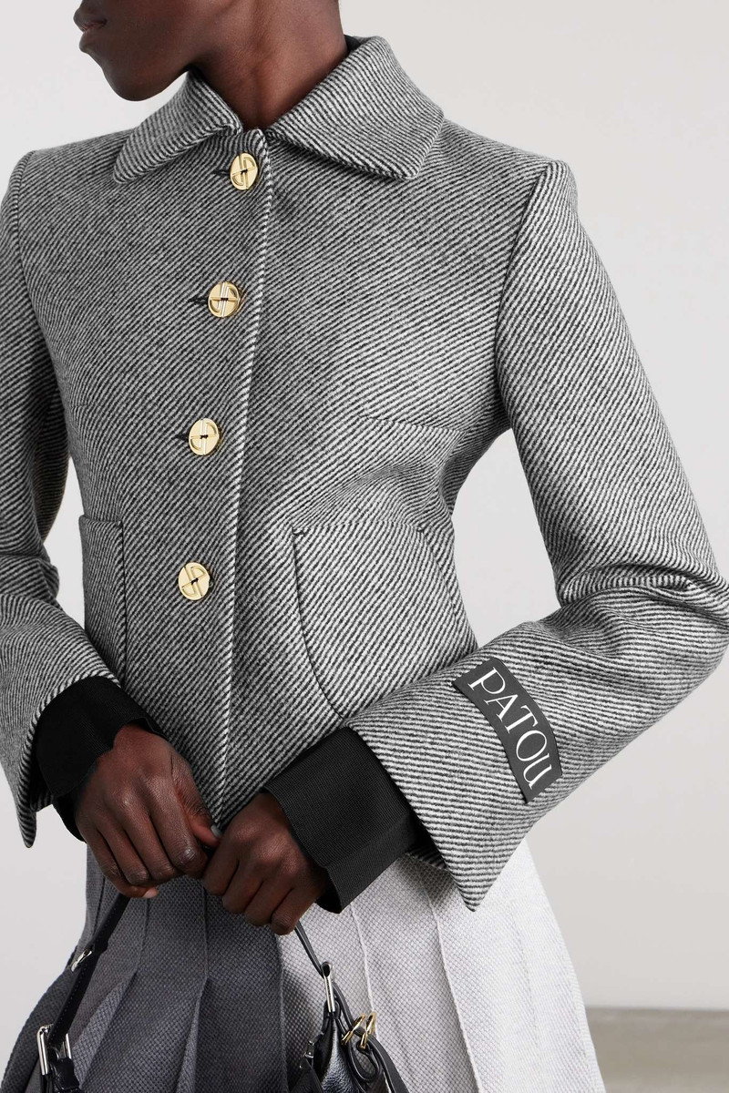 Striped wool jacket 3