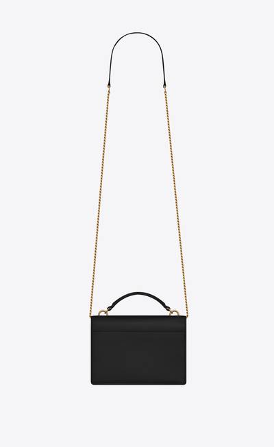SAINT LAURENT sunset chain wallet in smooth leather outlook
