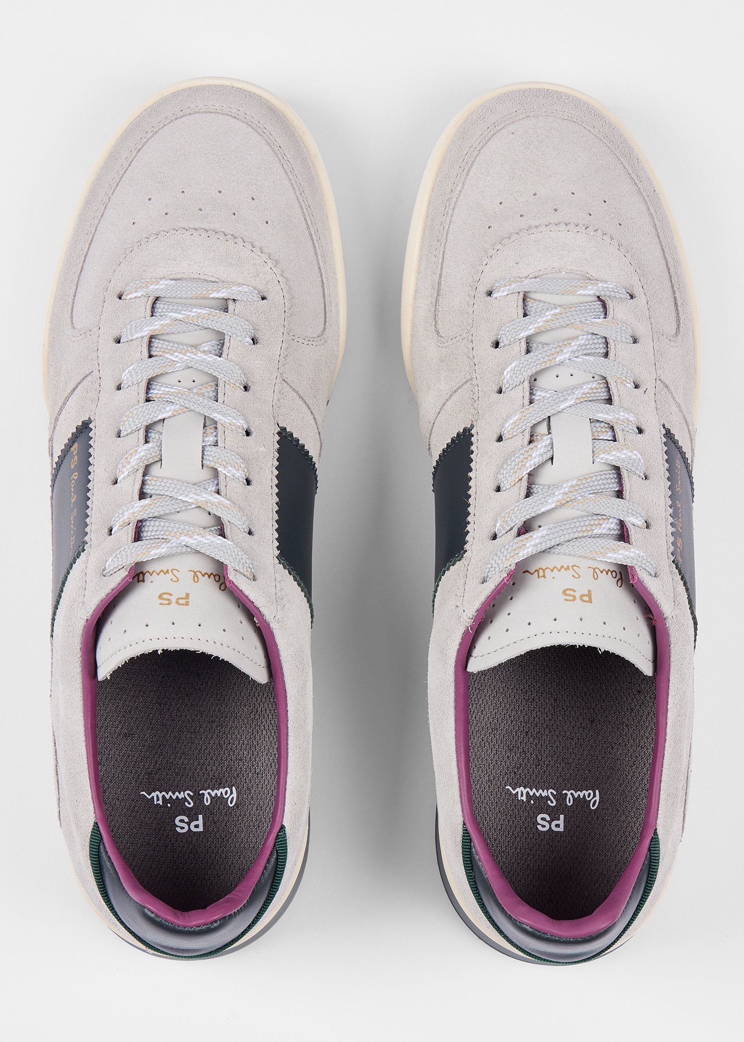 Light Grey Suede 'Rye' Trainers - 5