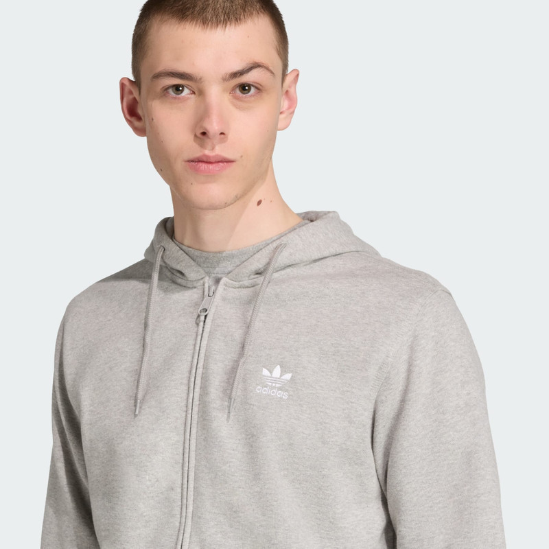 Trefoil Essentials Full-Zip Hoodie 6