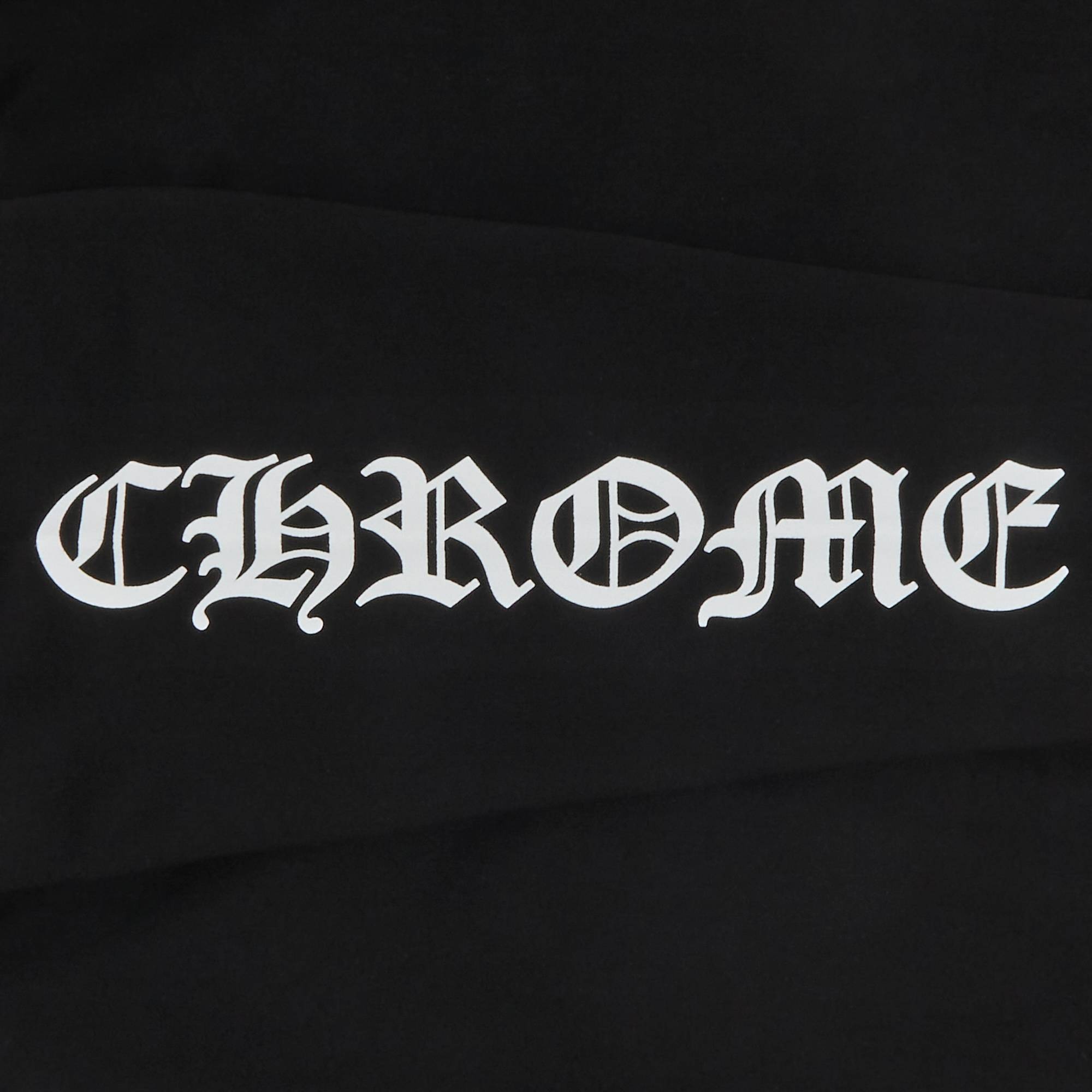 Chrome Hearts Neck Logo Crewneck Sweatshirt 'Black' - 3