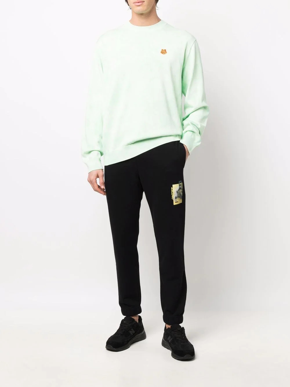 logo patch sweatshirt - 2