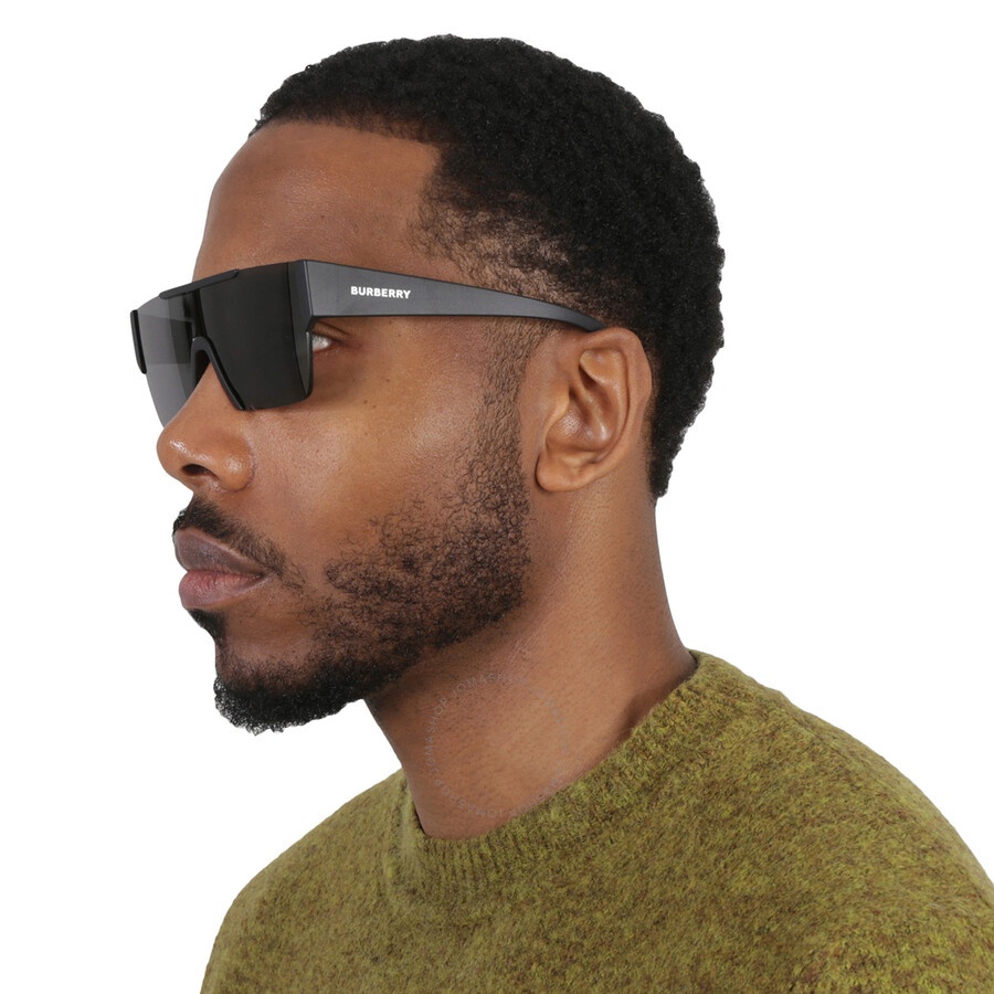 Burberry Dark Grey Shield Men's Sunglasses BE4291 346487 38 - 2