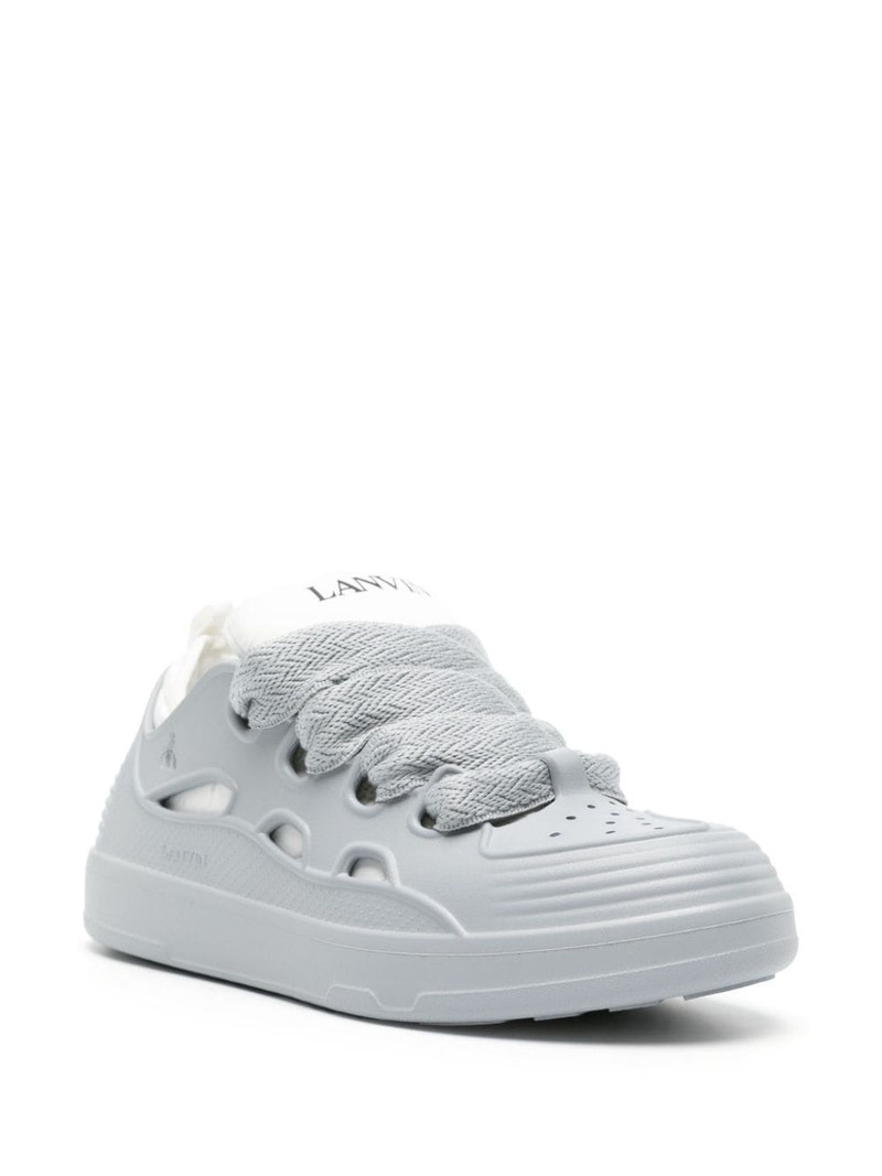 Lanvin Curb colour-block sneakers outlook