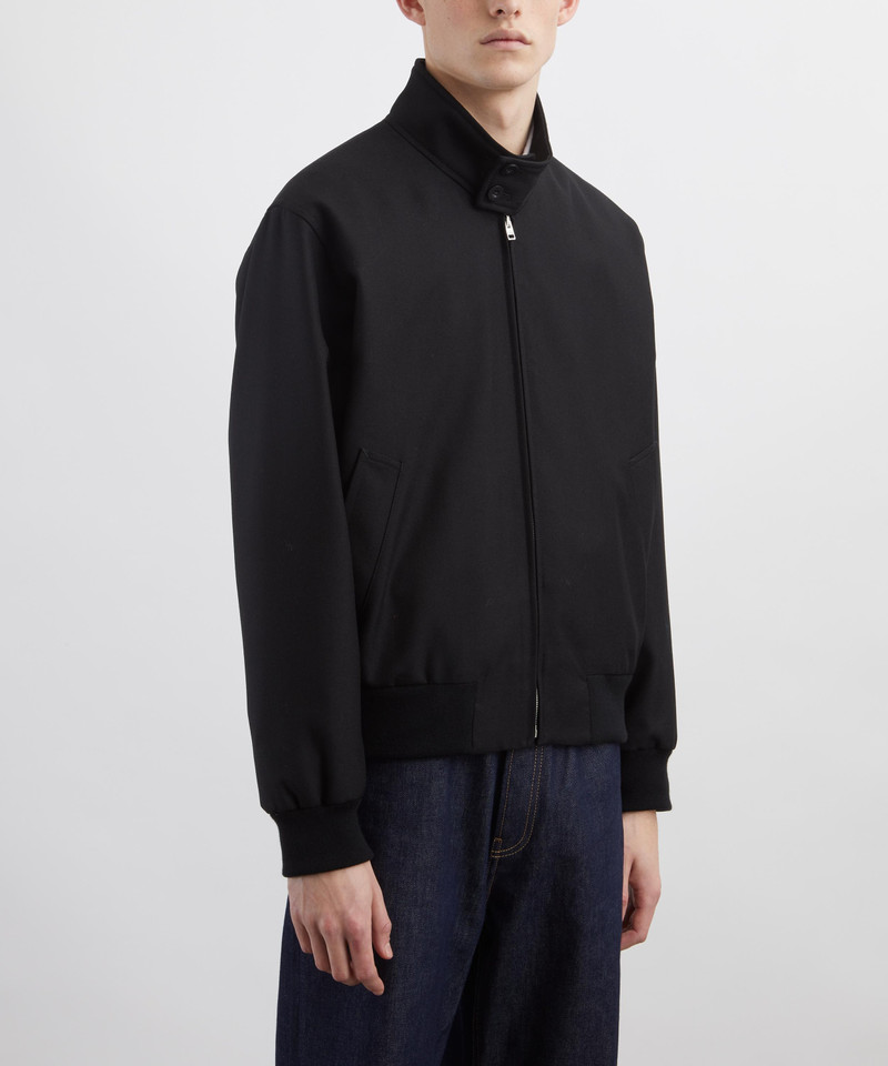 A.P.C. Black Zipped Jacket outlook
